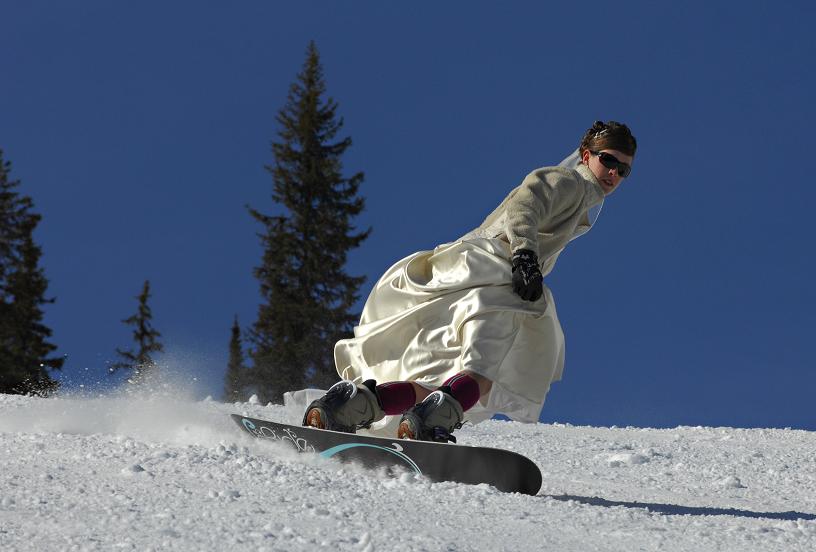 Erica Landrock: Snowbride 2009