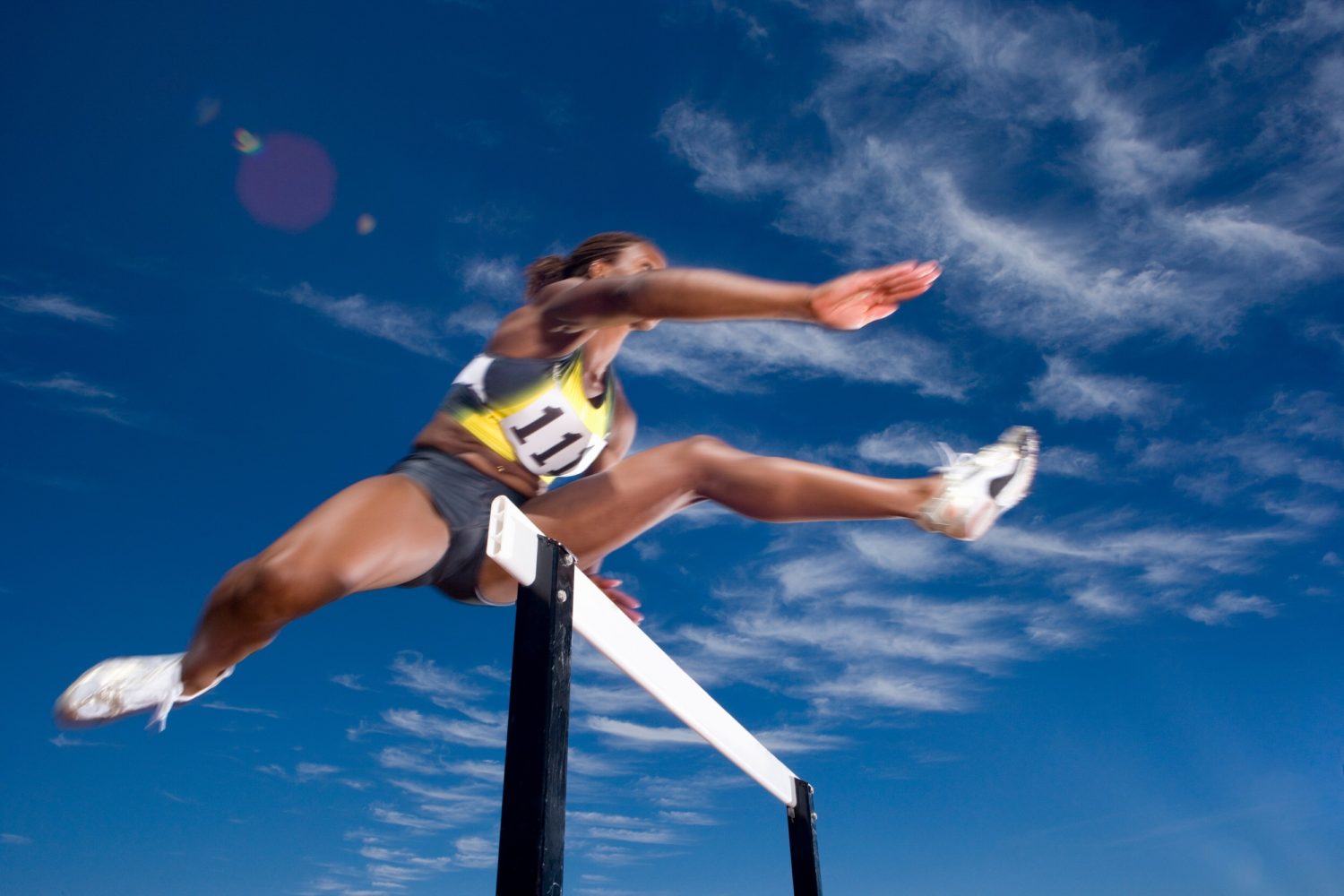 Hurdling takes elevating and grounding in practice